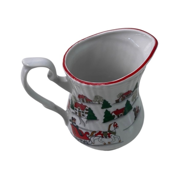 SALE - Vintage Christmas Creamer - Picture 2 of 2
